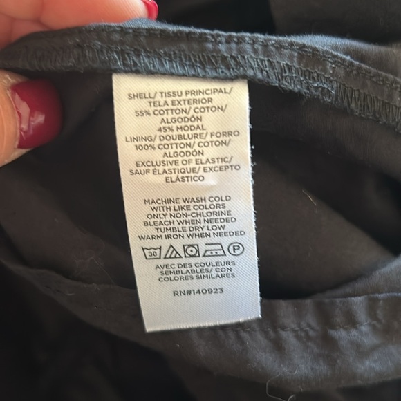 LOFT Black Open Back Maxi Dress Size 6 - Picture 12 of 12